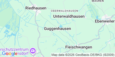 Karte Guggenhausen