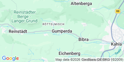 Karte Gumperda