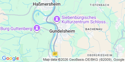 Karte Gundelsheim