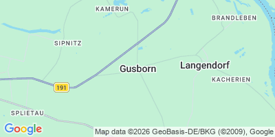 Karte Gusborn