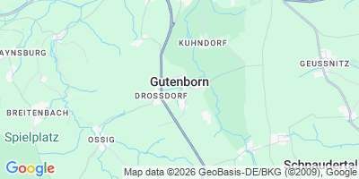 Karte Gutenborn