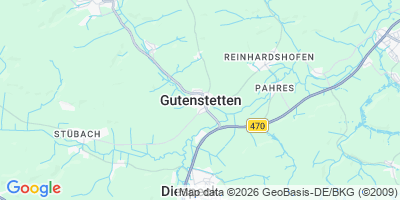 Karte Gutenstetten