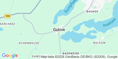 Karte Gutow
