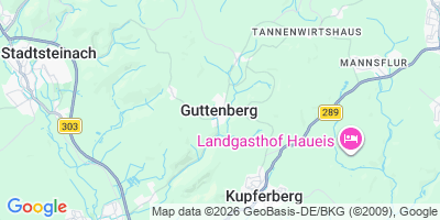 Karte Guttenberg