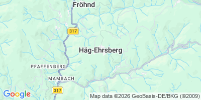 Karte Häg-Ehrsberg