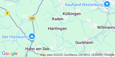 Karte Härtlingen