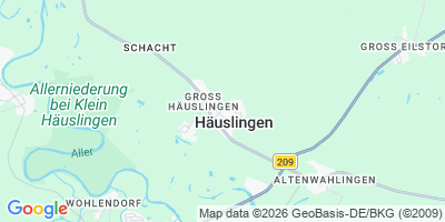 Karte Häuslingen