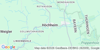 Karte Höchheim
