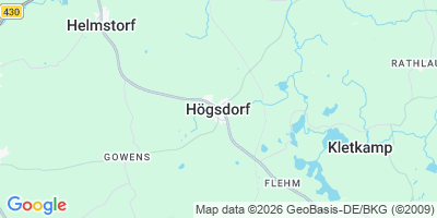 Karte Högsdorf