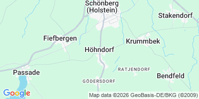 Karte Höhndorf
