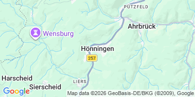 Karte Hönningen