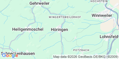 Karte Höringen