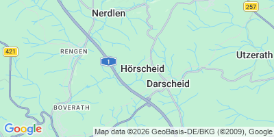 Karte Hörscheid