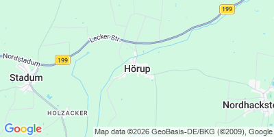 Karte Hörup