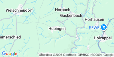 Karte Hübingen