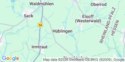 Karte Hüblingen