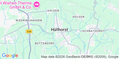 Karte Hüllhorst