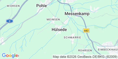 Karte Hülsede