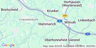 Karte Hümmerich