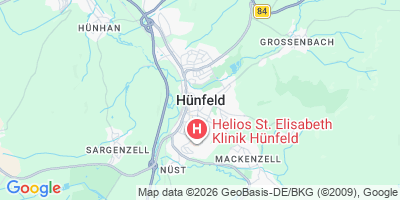 Karte Hünfeld
