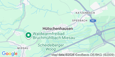 Karte Hütschenhausen