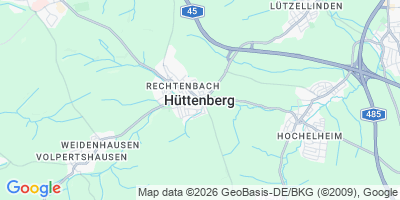 Karte Hüttenberg