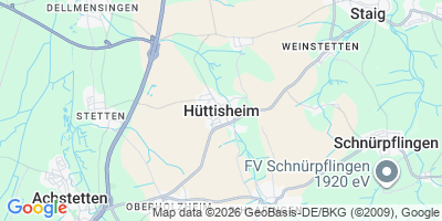 Karte Hüttisheim