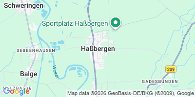 Karte Haßbergen