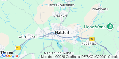 Karte Haßfurt