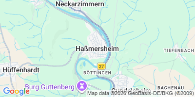 Karte Haßmersheim