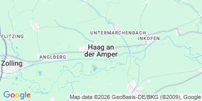 Karte Haag a.d.Amper