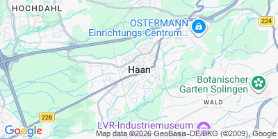 Karte Haan