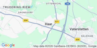 Karte Haar