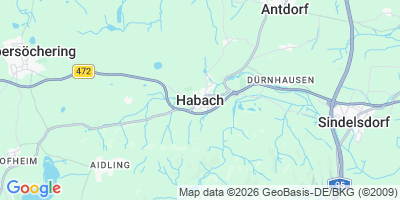 Karte Habach