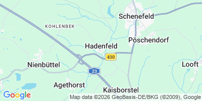 Karte Hadenfeld