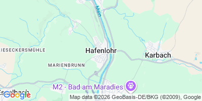 Karte Hafenlohr