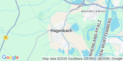 Karte Hagenbach