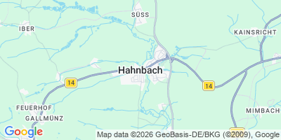 Karte Hahnbach