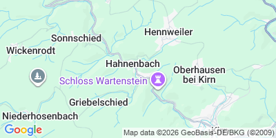 Karte Hahnenbach