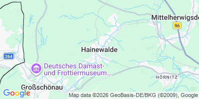 Karte Hainewalde