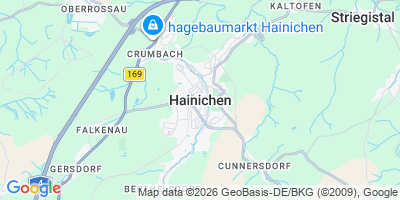 Karte Hainichen