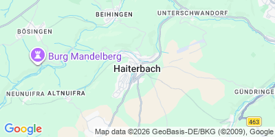 Karte Haiterbach