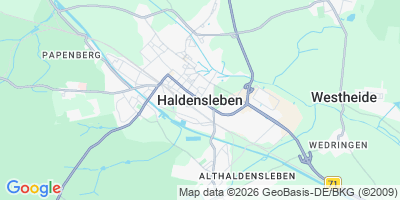 Karte Haldensleben
