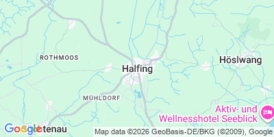 Karte Halfing