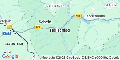 Karte Hallschlag