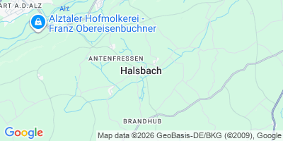 Karte Halsbach