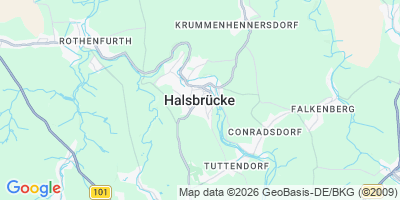 Karte Halsbrücke