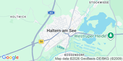 Karte Haltern am See