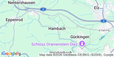Karte Hambach