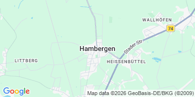 Karte Hambergen